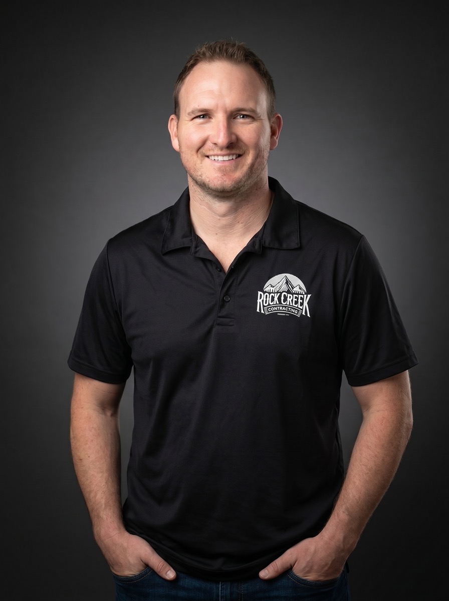 Philip Blue, owner of Rock Creek Contracting